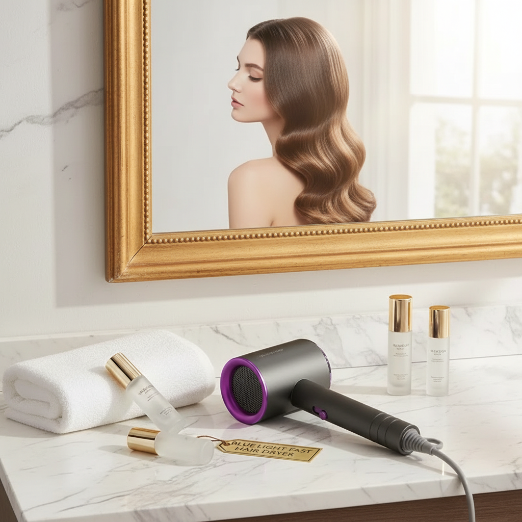 Pro High-Speed Hair Dryer | Ionic, 3-Speed, Salon-Quality Results at Home