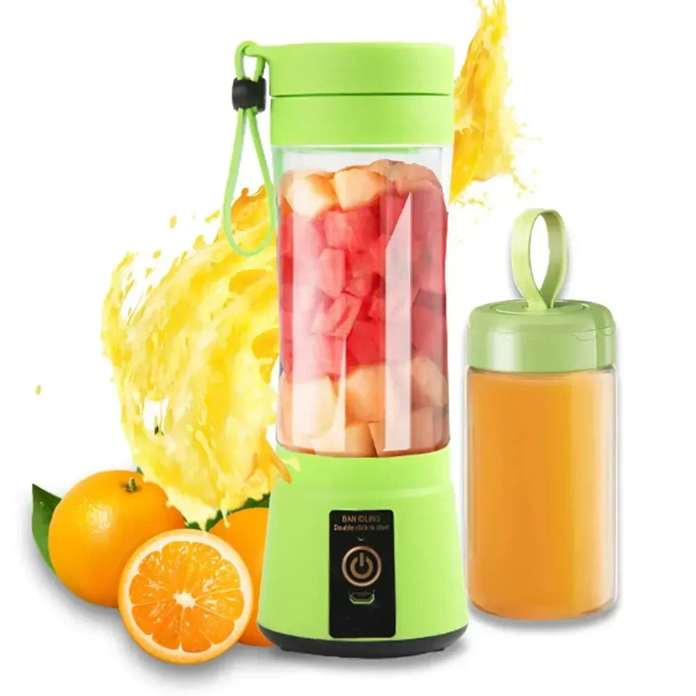 USB Portable Mini Blender | 6-Blade Smoothie Maker for Home, Gym & Travel