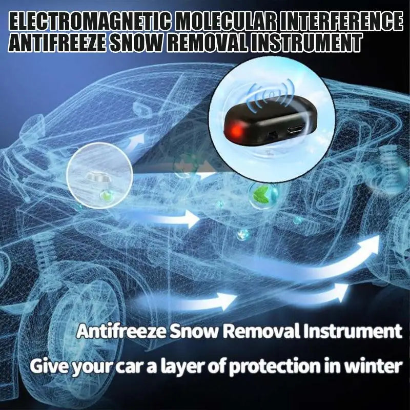 Solar Car Defroster | Effortless Windshield De-Icing — No Scraping Ever Again