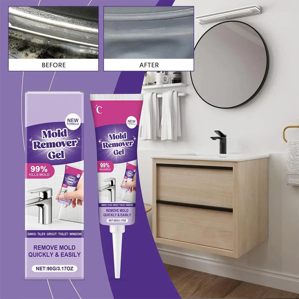 Household Cleaner Gel for Wall Tiles Grout Sealant Bathroom Cleaning Home Kitchen Sinks Cleaning Anti-Mildew Cleaner Home Daily