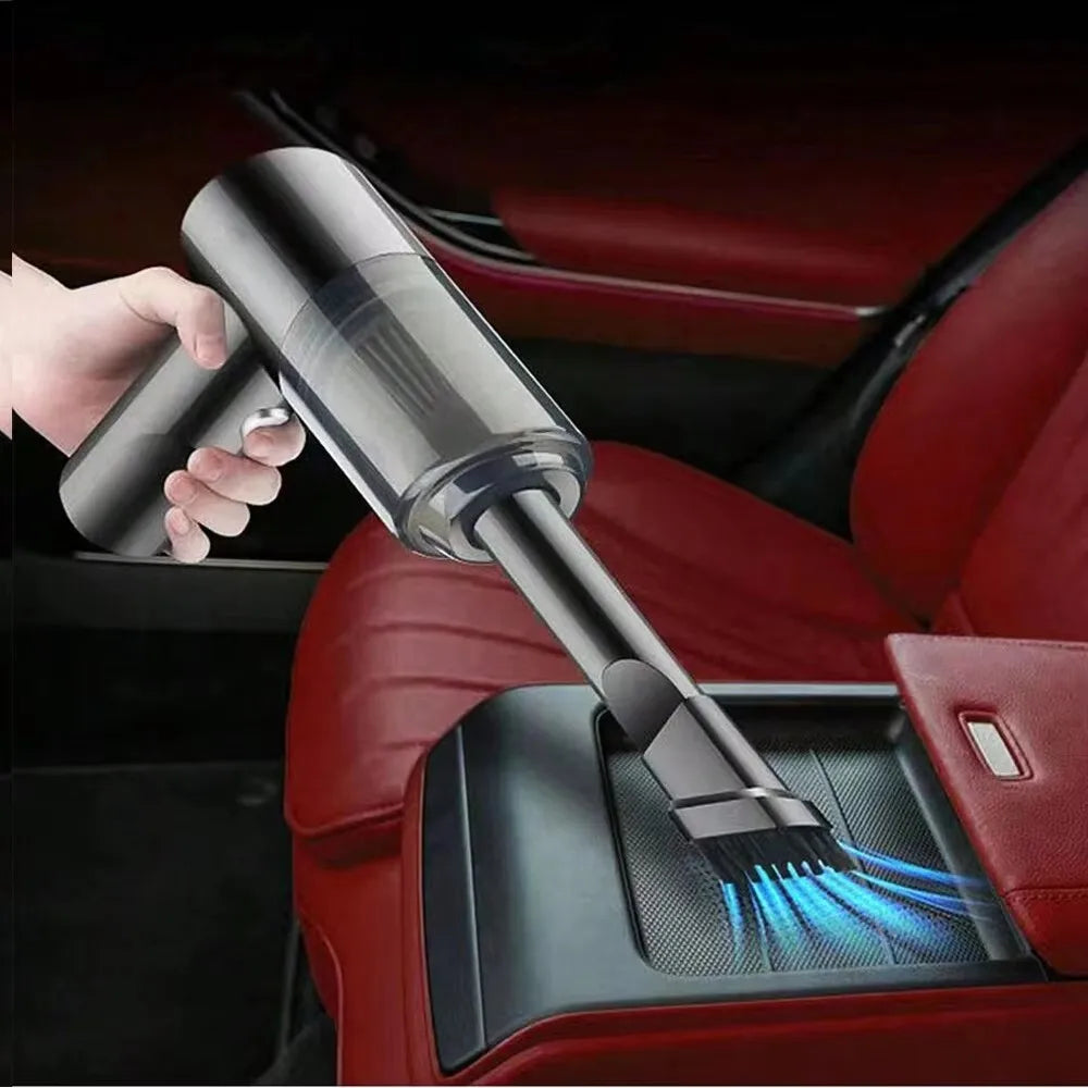 Portable Cordless Car Vacuum Cleaner | Powerful Handheld Mini Hoover for Car & Home