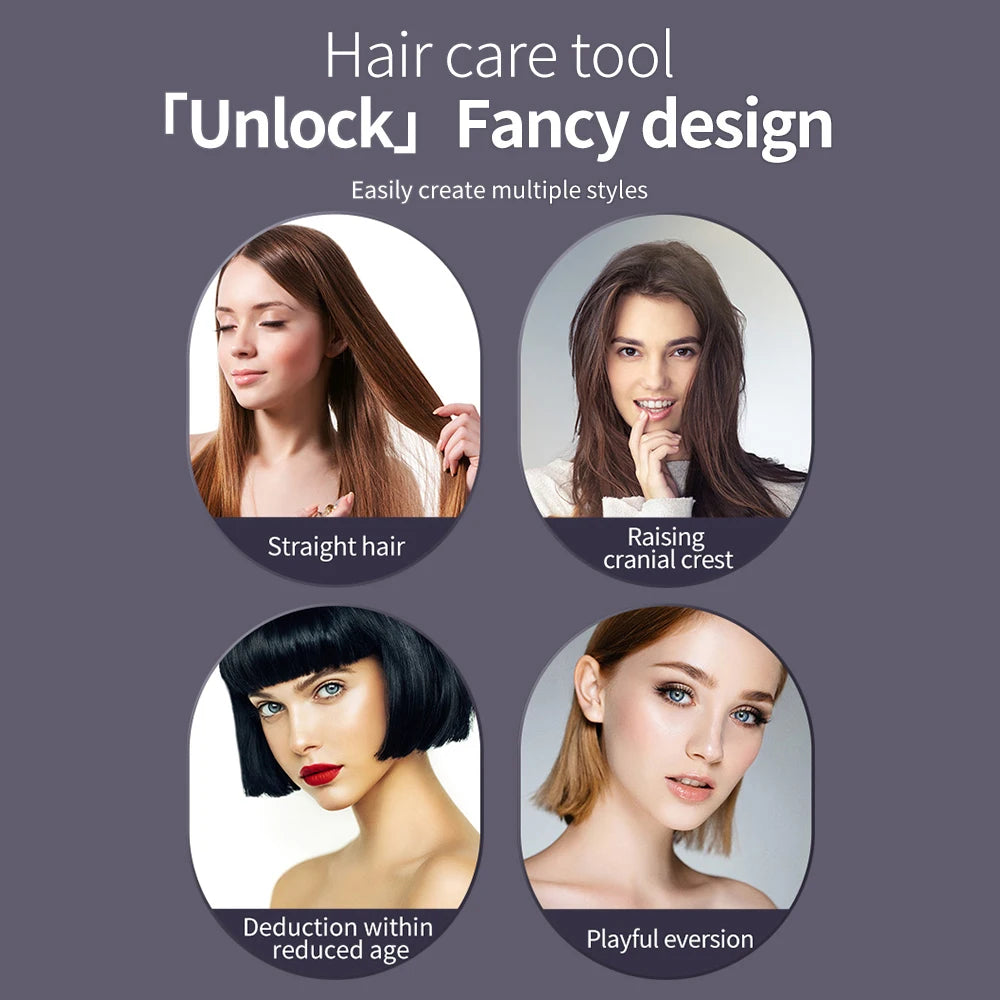 Hot Comb Straightener Professional Quick Heated Electric Wireless Hair Straighten Personal Care Multifunctional Hairstyle Brush