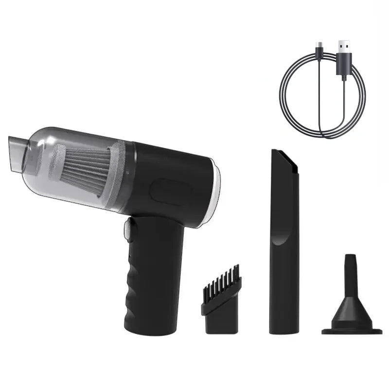 Portable Cordless Car Vacuum Cleaner | Powerful Handheld Mini Hoover for Car & Home