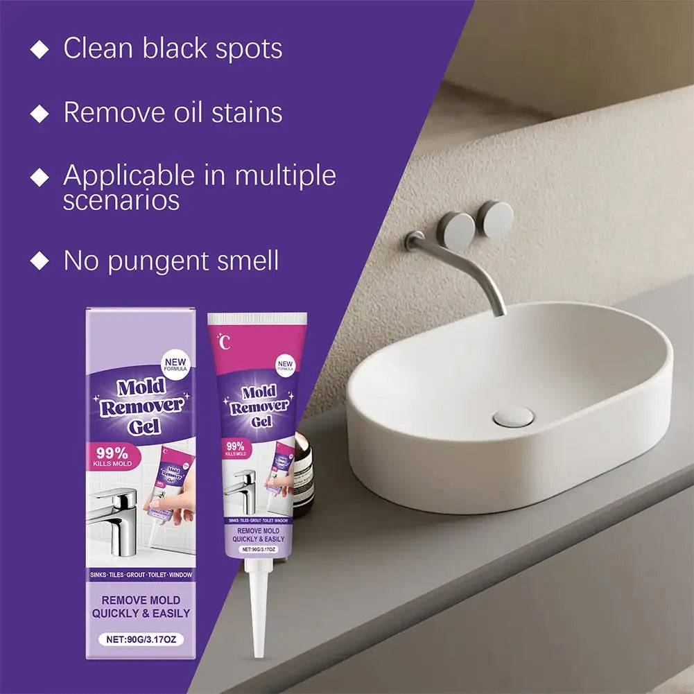Household Cleaner Gel for Wall Tiles Grout Sealant Bathroom Cleaning Home Kitchen Sinks Cleaning Anti-Mildew Cleaner Home Daily