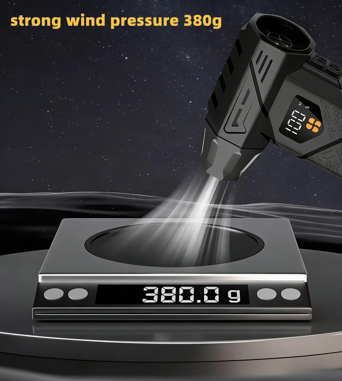 990,000 RPM Electric Air Duster | 240W Turbo Jet Blower for Car & PC Cleaning