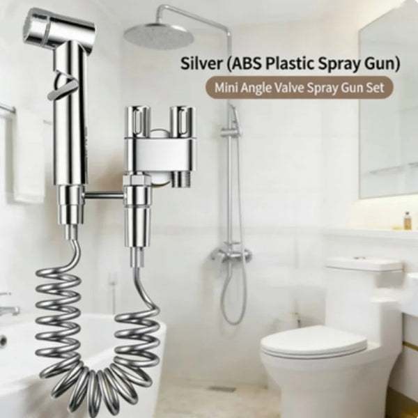 Homefish Hand Held High Pressure Toilet Spray With Dual Mode Nozzle Is Very Suitable For Bathroom Cleaning And Toilet Flushing