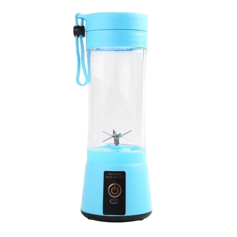 USB Portable Mini Blender | 6-Blade Smoothie Maker for Home, Gym & Travel