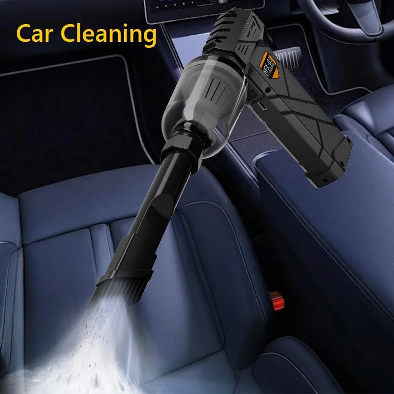 990,000 RPM Electric Air Duster | 240W Turbo Jet Blower for Car & PC Cleaning