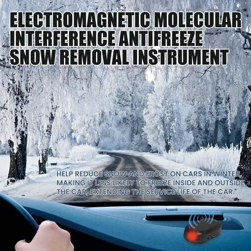 Solar Car Defroster | Effortless Windshield De-Icing — No Scraping Ever Again