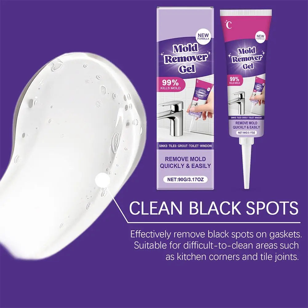 Household Cleaner Gel for Wall Tiles Grout Sealant Bathroom Cleaning Home Kitchen Sinks Cleaning Anti-Mildew Cleaner Home Daily