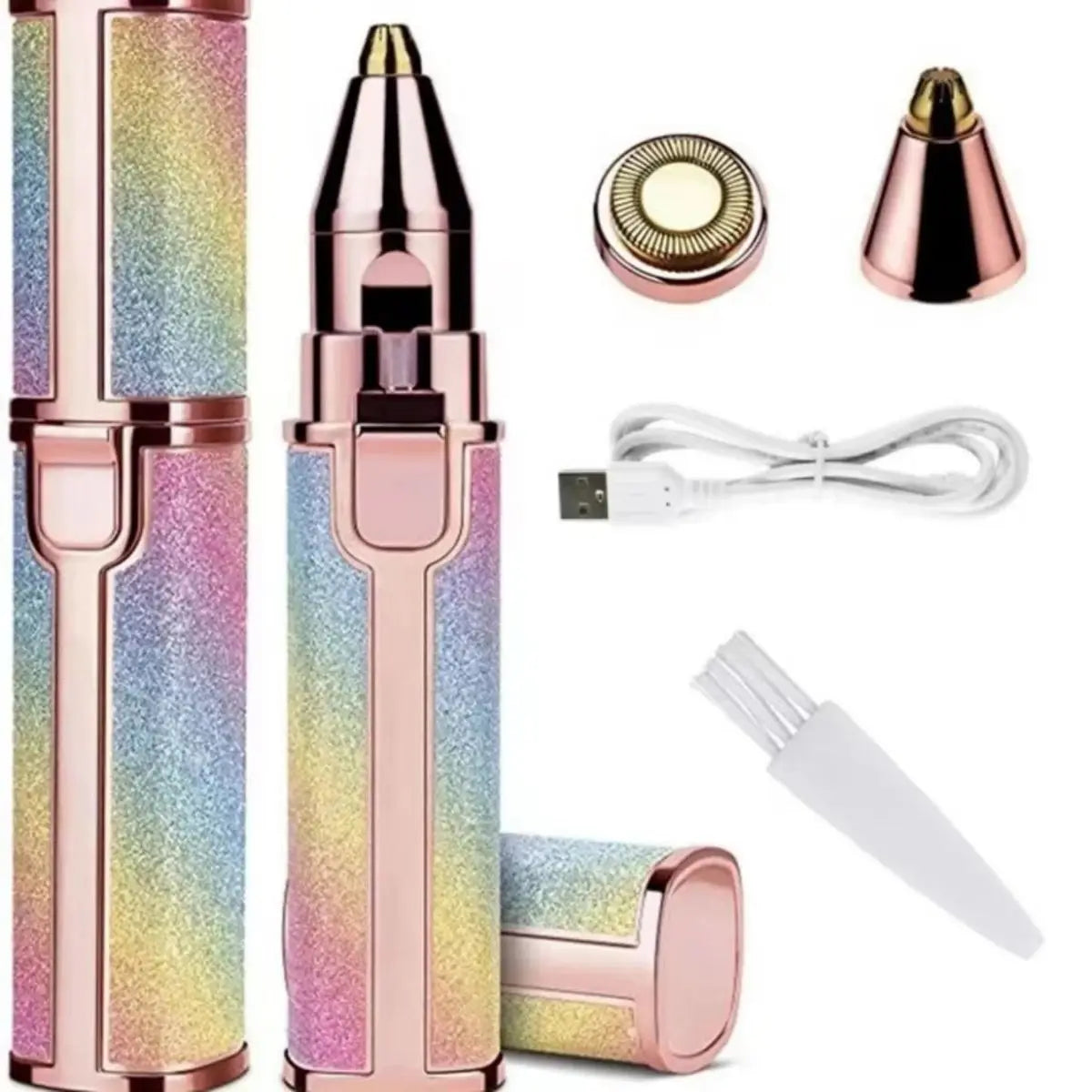 Mini Facial Hair Remover for Women | Painless Electric Epilator for Lip, Chin & Bikini Line