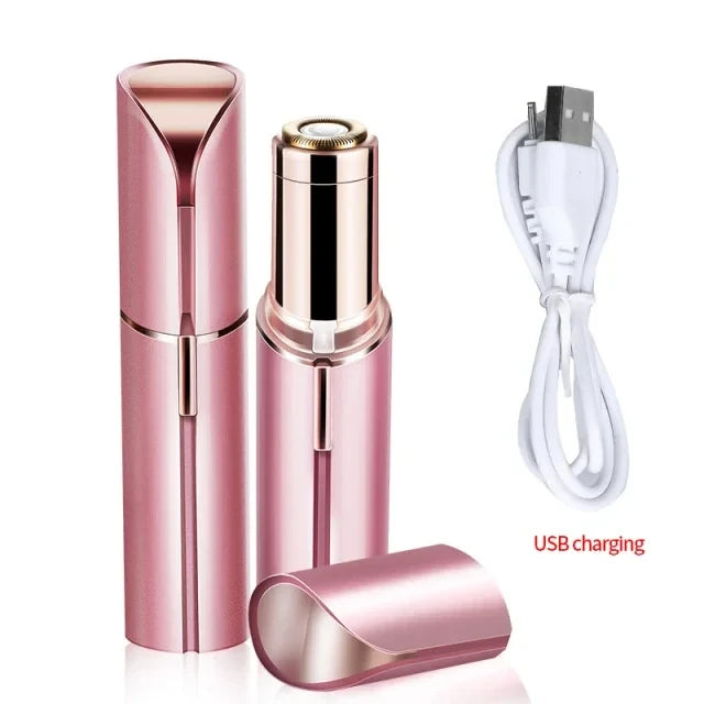Mini Facial Hair Remover for Women | Painless Electric Epilator for Lip, Chin & Bikini Line