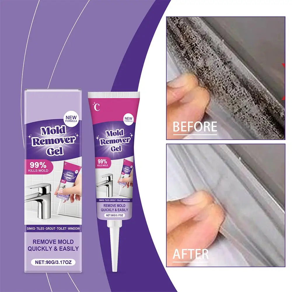 Household Cleaner Gel for Wall Tiles Grout Sealant Bathroom Cleaning Home Kitchen Sinks Cleaning Anti-Mildew Cleaner Home Daily