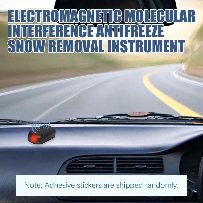 Solar Car Defroster | Effortless Windshield De-Icing — No Scraping Ever Again