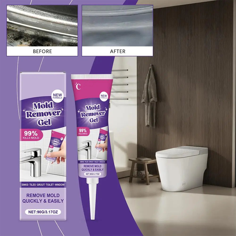 Household Cleaner Gel for Wall Tiles Grout Sealant Bathroom Cleaning Home Kitchen Sinks Cleaning Anti-Mildew Cleaner Home Daily