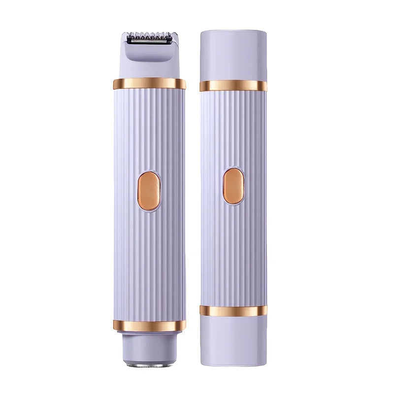 Bikini Trimmer Electric Razor for Women Body Underarm Leg Shaver Female Electric Painless Epilator Facial Mustache Hair Remover