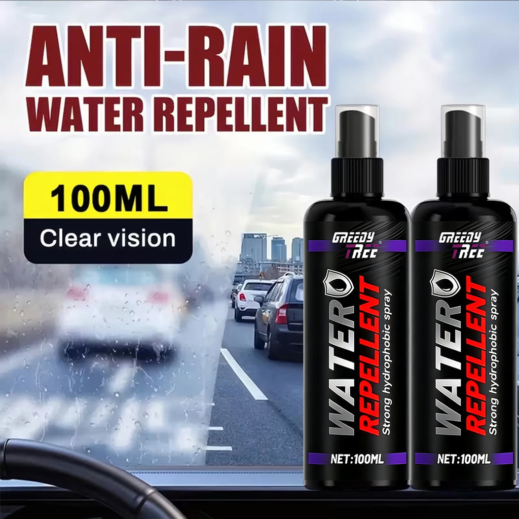 Multi-Purpose Rain Repellent Spray | Hydrophobic Coating for Car & Home Glass
