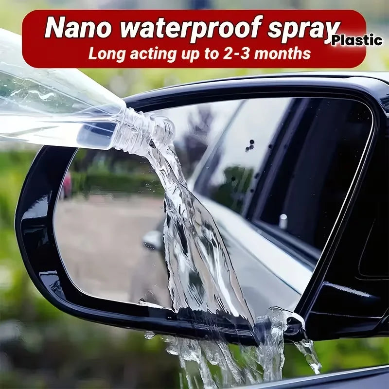 Multi-Purpose Rain Repellent Spray | Hydrophobic Coating for Car & Home Glass