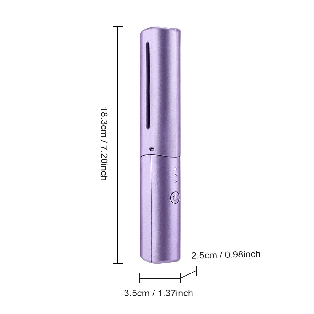 Hot Comb Straightener Professional Quick Heated Electric Wireless Hair Straighten Personal Care Multifunctional Hairstyle Brush
