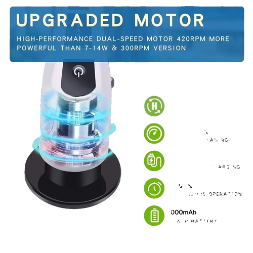 9-in-1 Cordless Electric Cleaning Brush | Rotating Scrubber for Bathroom, Tiles & Floors